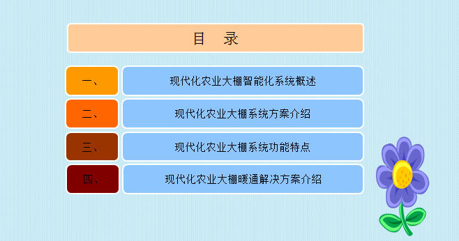 現代化農業大棚智能化管理方案